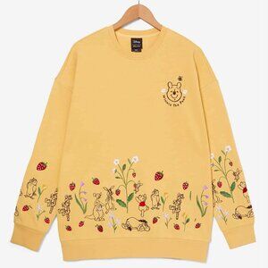 Winnie the Pooh Embroidered Strawberry Crewneck